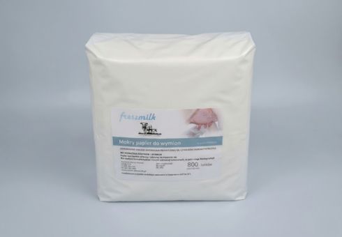 Wkład uzupełniający mokry papier do wymion - 800 listków w folii